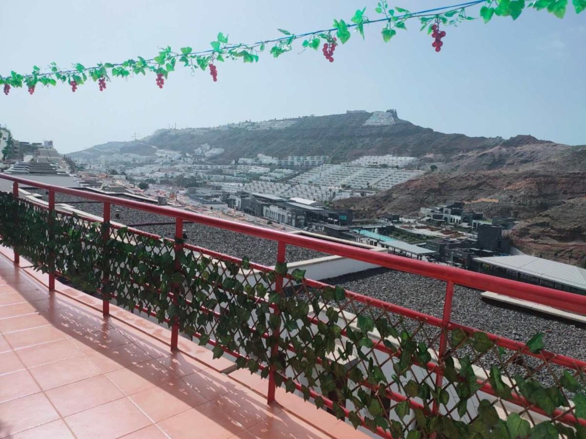 Big Villa Puerto Rico Streetfront With Private Saltwater Jacuzzi Pool, Bbq, Kitchen & 3 Terraces Near Shopping Center Puerto Rico (Gran Canaria) Luaran gambar